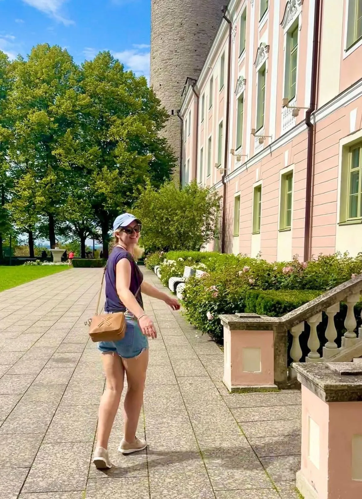 Jen travelling in Estonia